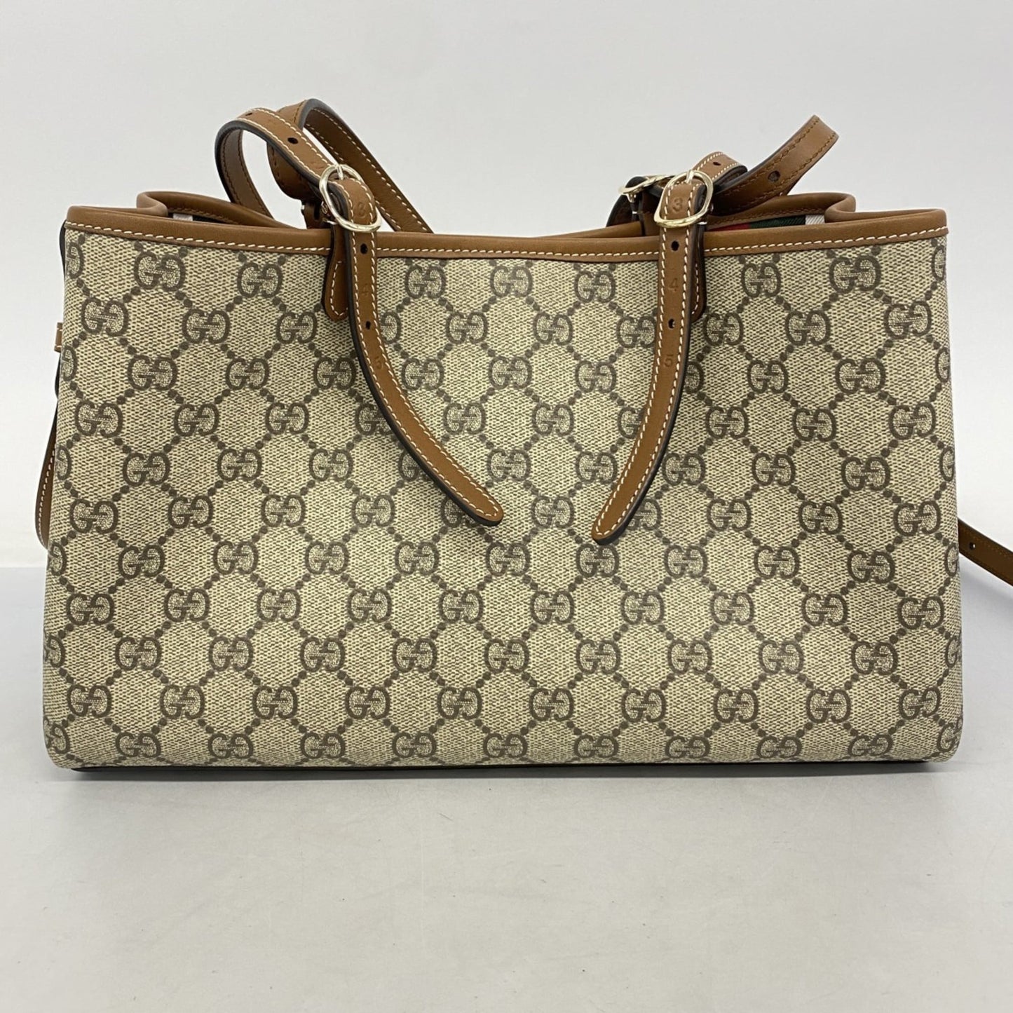 Gucci Brown Pvc Handbag