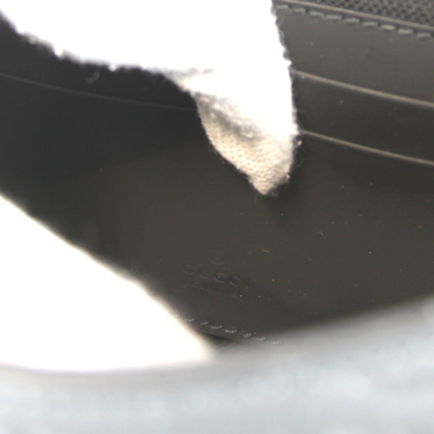 Gucci Black Rubber Shoulder Bag