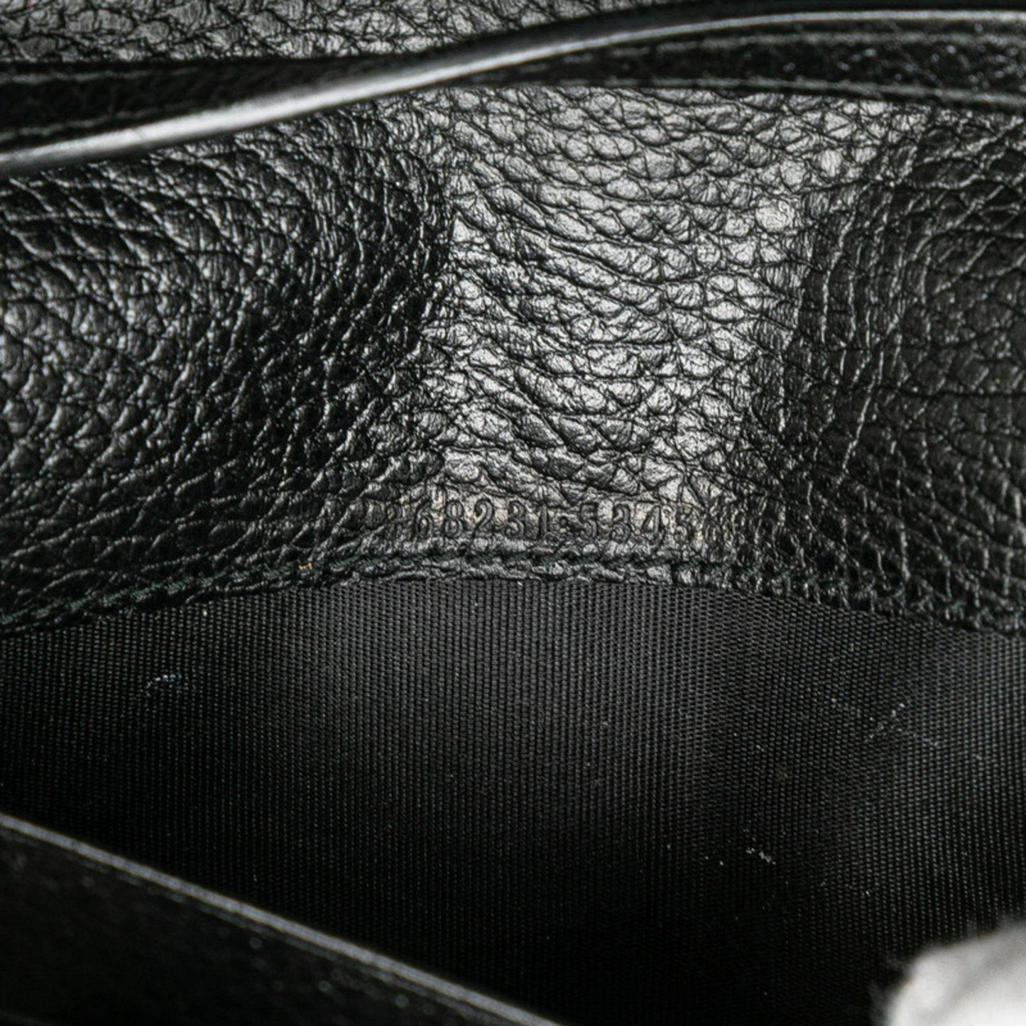 Gucci Black Leather Shoulder Bag