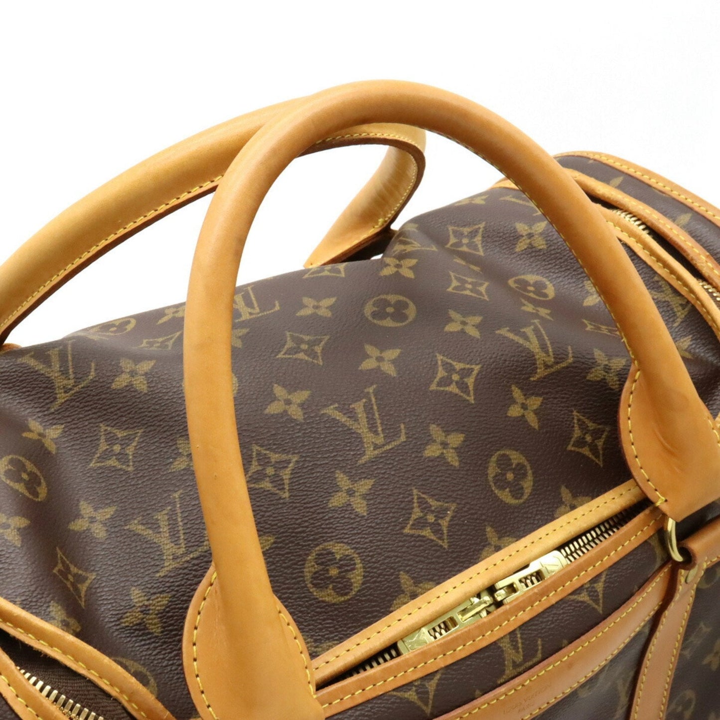 LOUIS VUITTON Monogram Sac Chillen 40 Small Dog Carrier Bag Pet Boston M42024