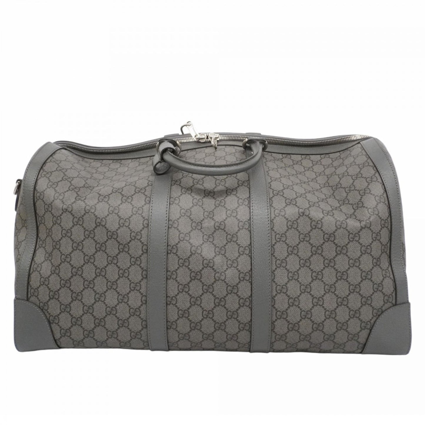 Gucci Gray Pvc Boston Bag