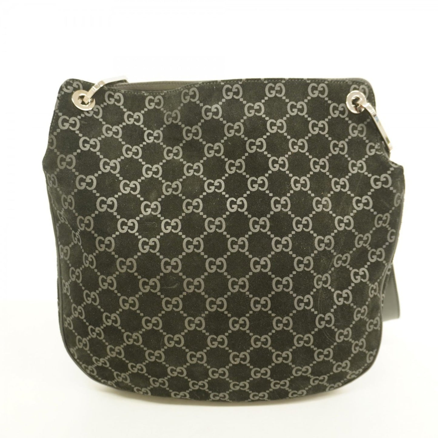 Gucci Black Suede Shoulder Bag