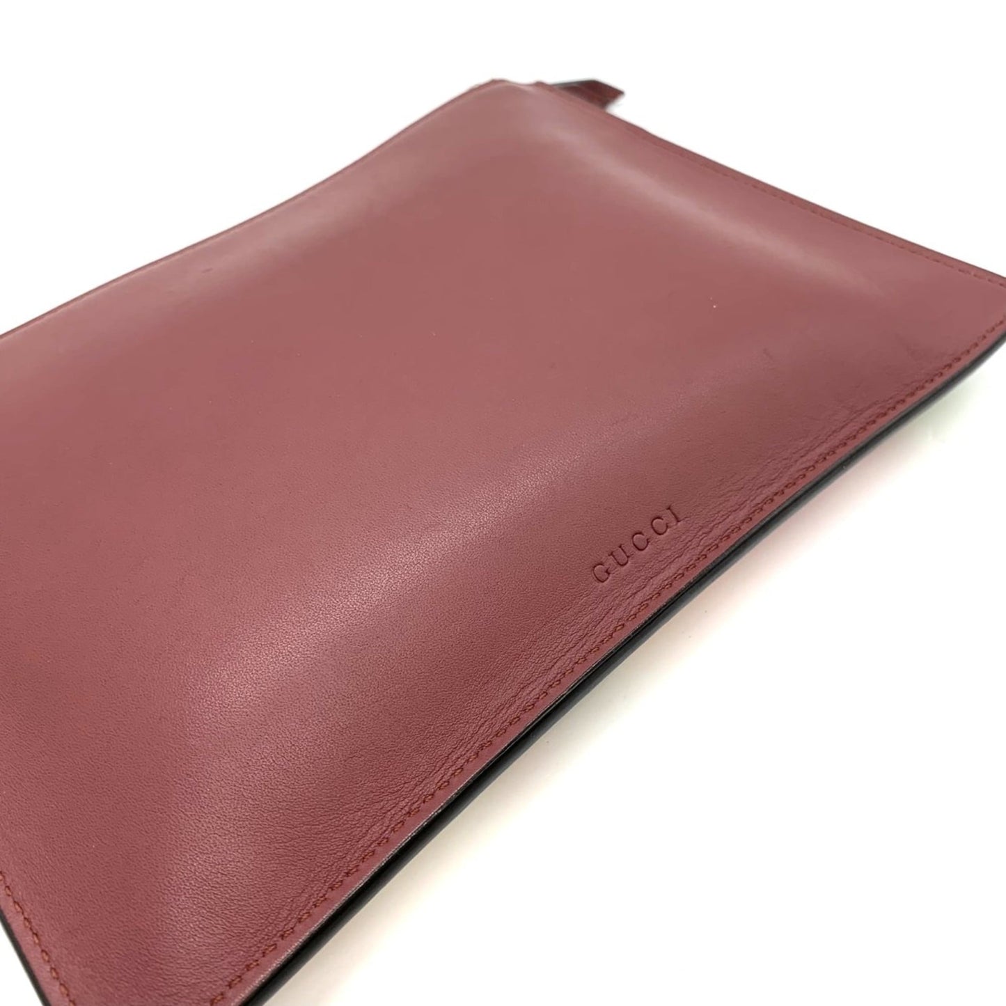 Gucci Gg Blooms Red Color Gg Supreme Pouch