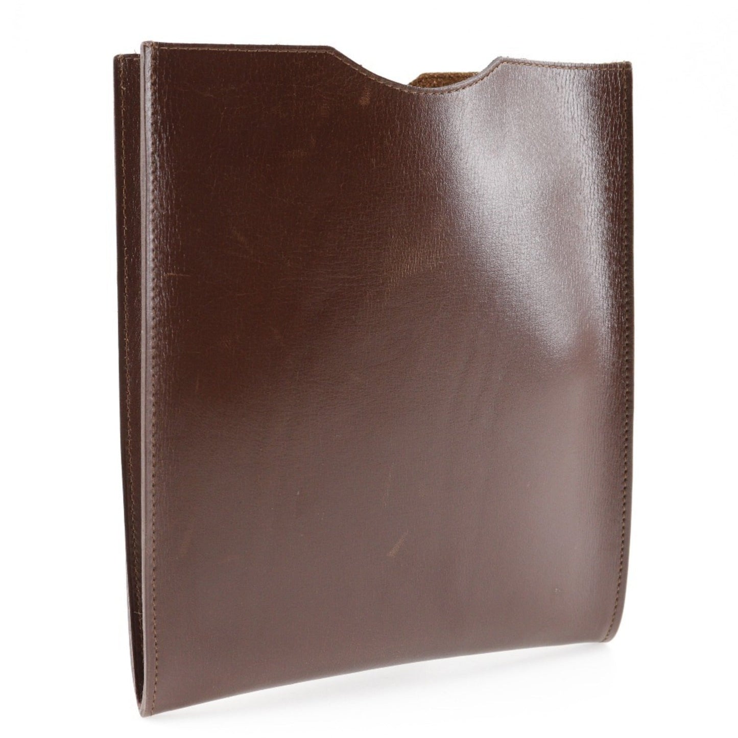 Hermes Shoulder Bag Leather Brown Shoulder Bag 1