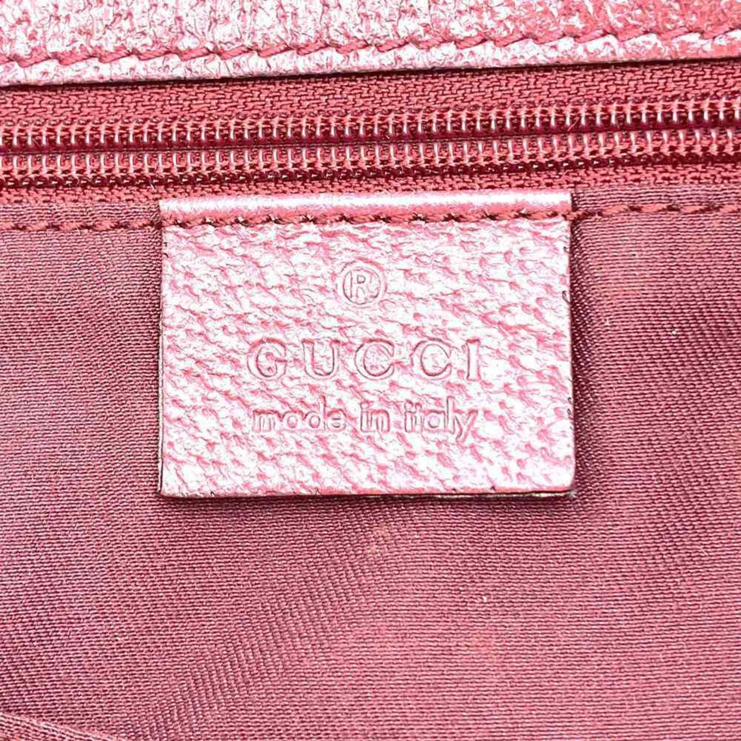 Gucci Gg Canvas Beige Gg Canvas Leather Shoulder Bag