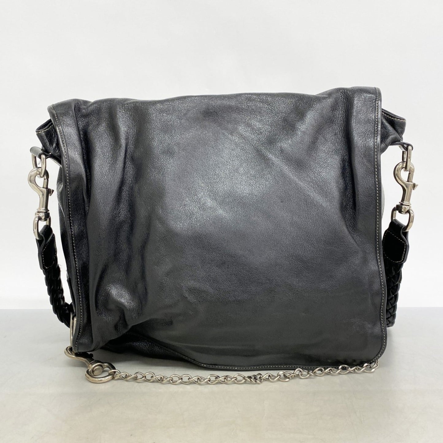 Gucci Black Leather Shoulder Bag