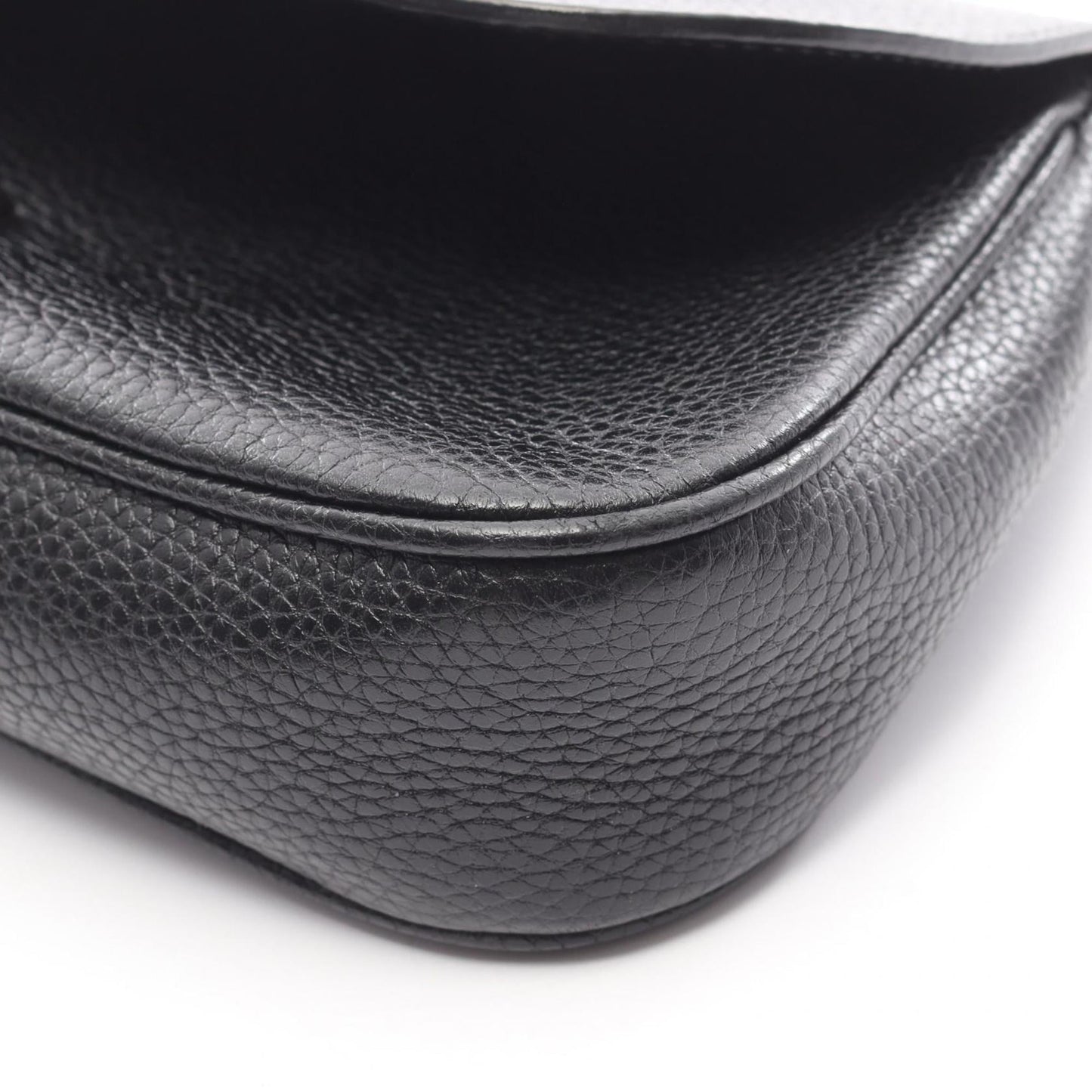 Gucci Black Leather Shoulder Bag