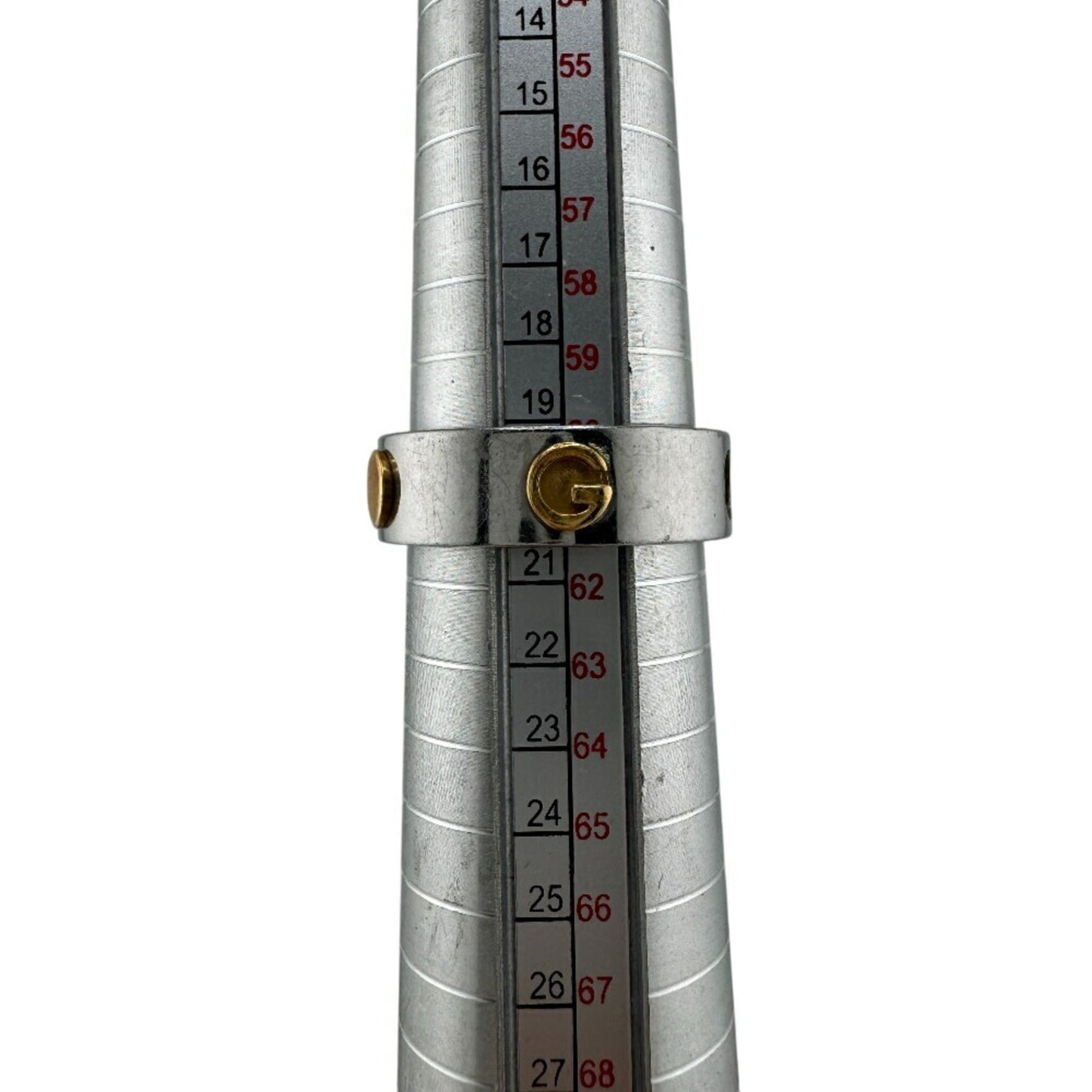 Gucci Gold Silver Gold Plating Band Ring