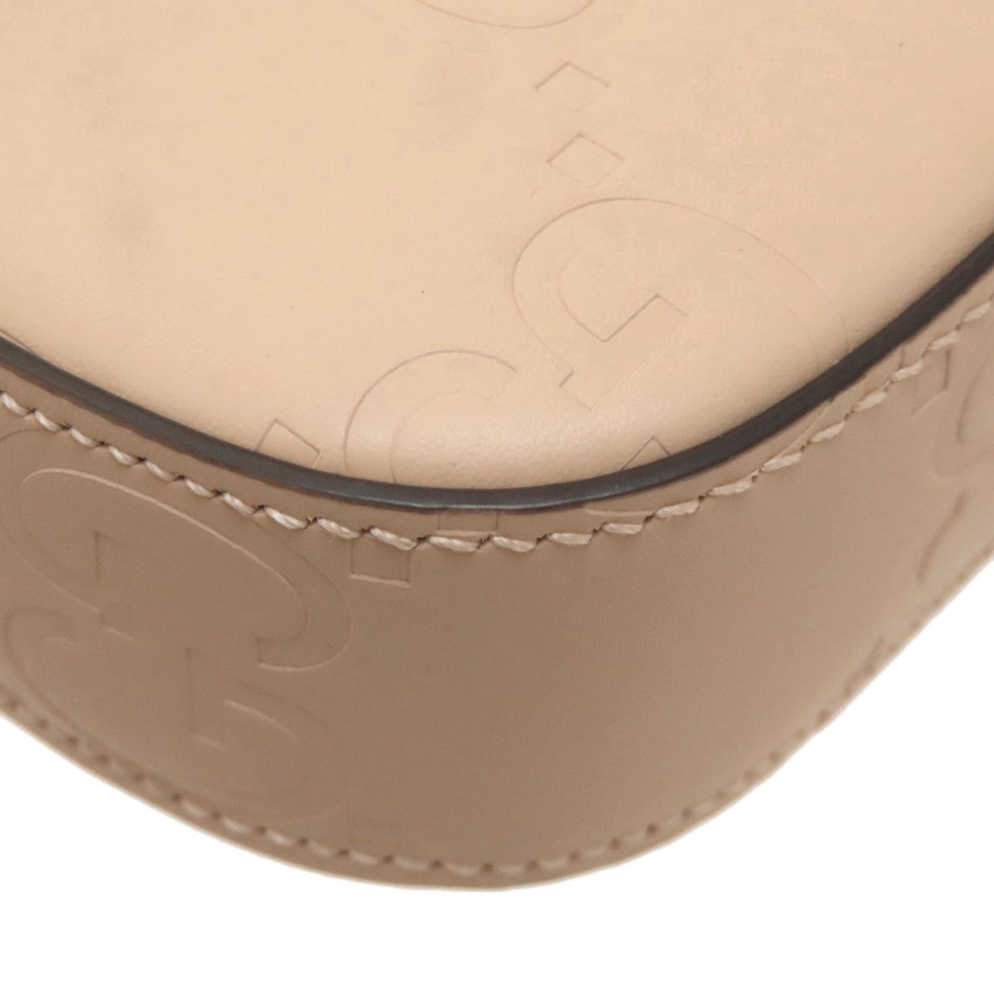 Gucci Beige Leather Shoulder Bag