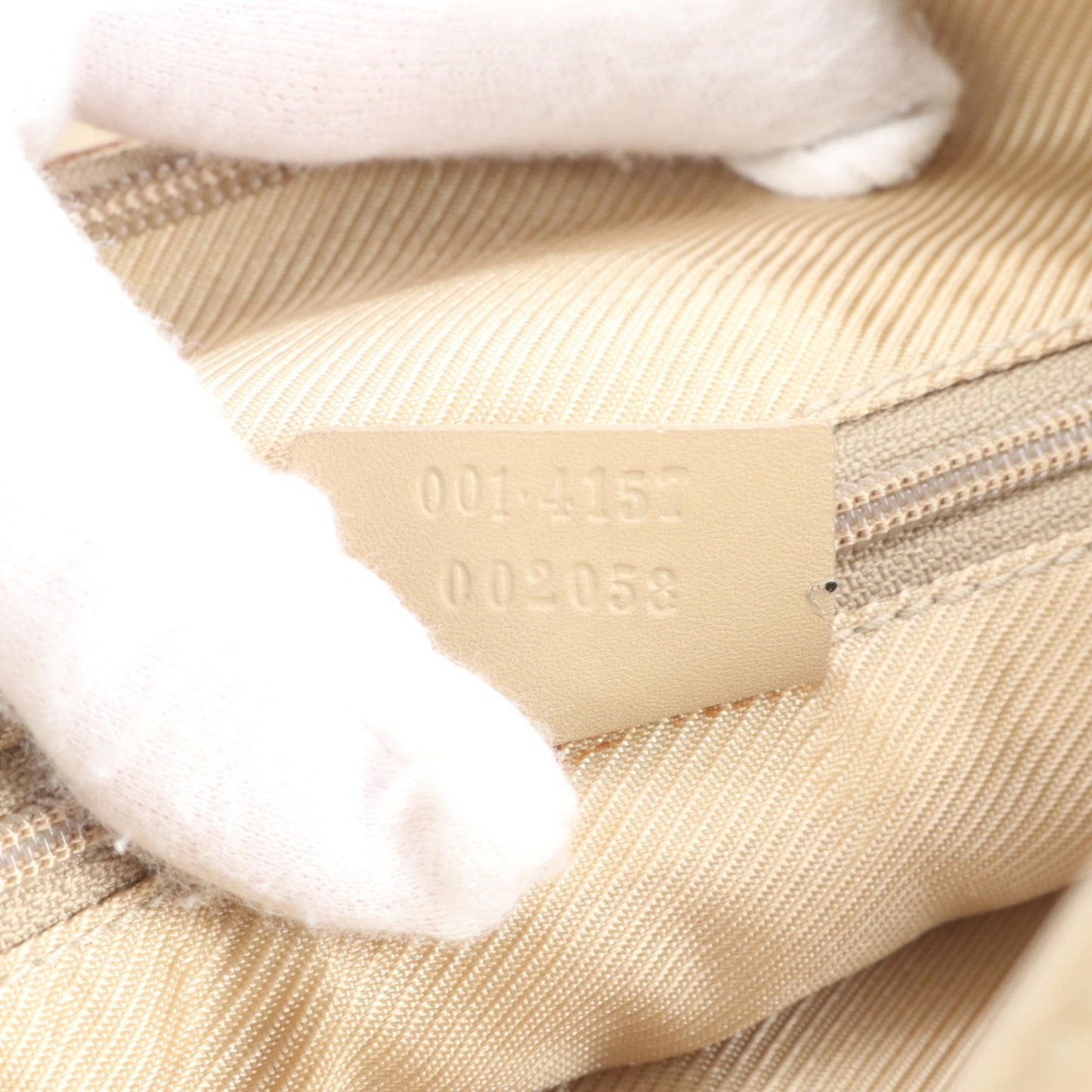 Gucci Beige Leather Shoulder Bag