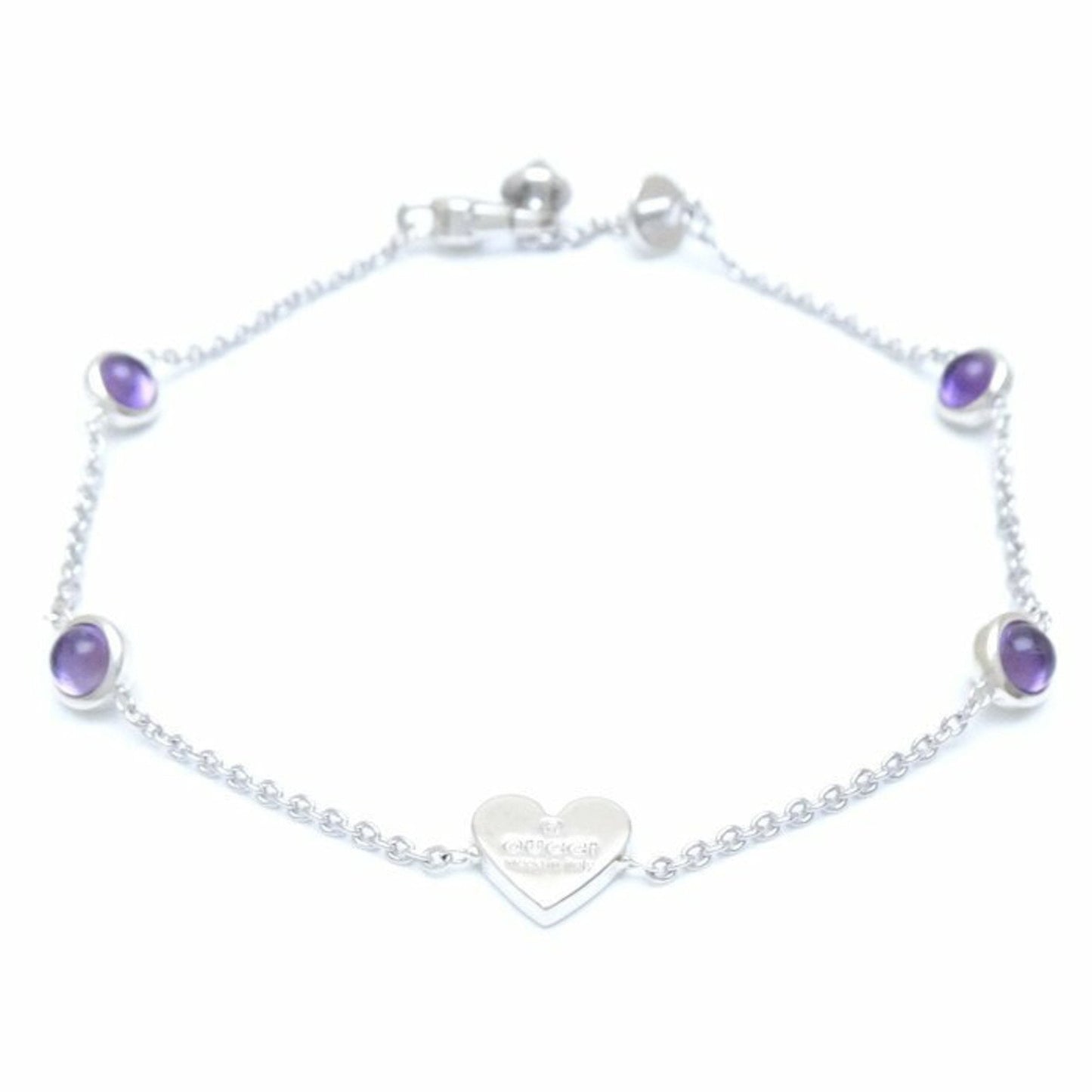 Gucci Silver Silver 925 Charm Bracelet