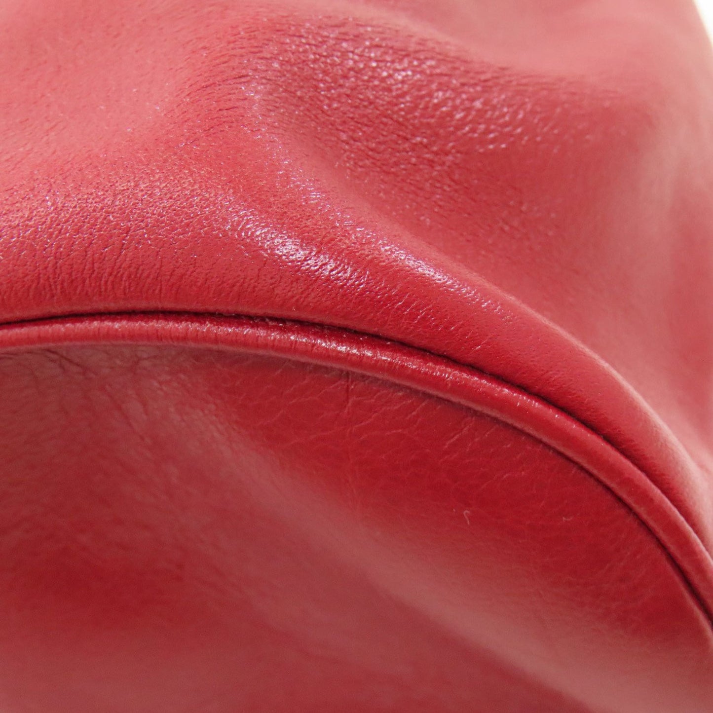 Gucci Red Color Leather Shoulder Bag