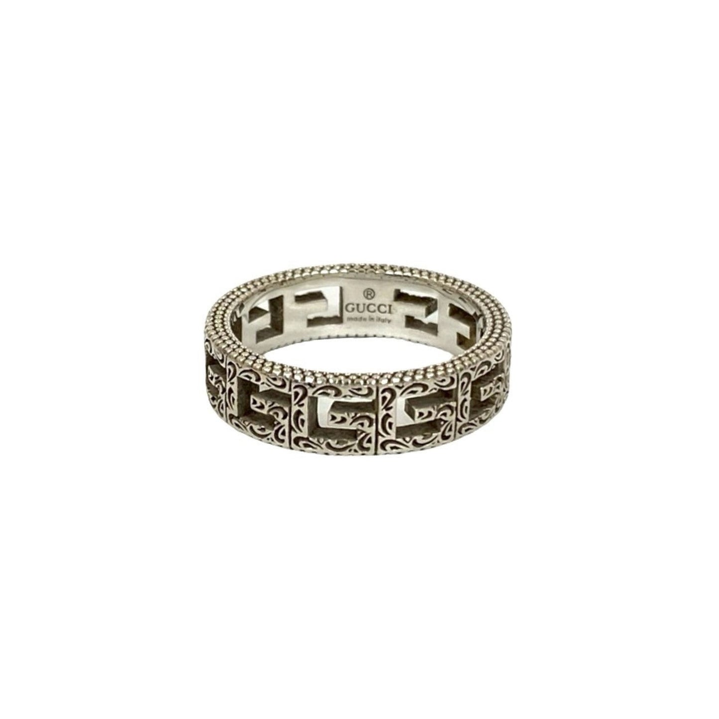 Gucci Silver Silver 925 Band Ring