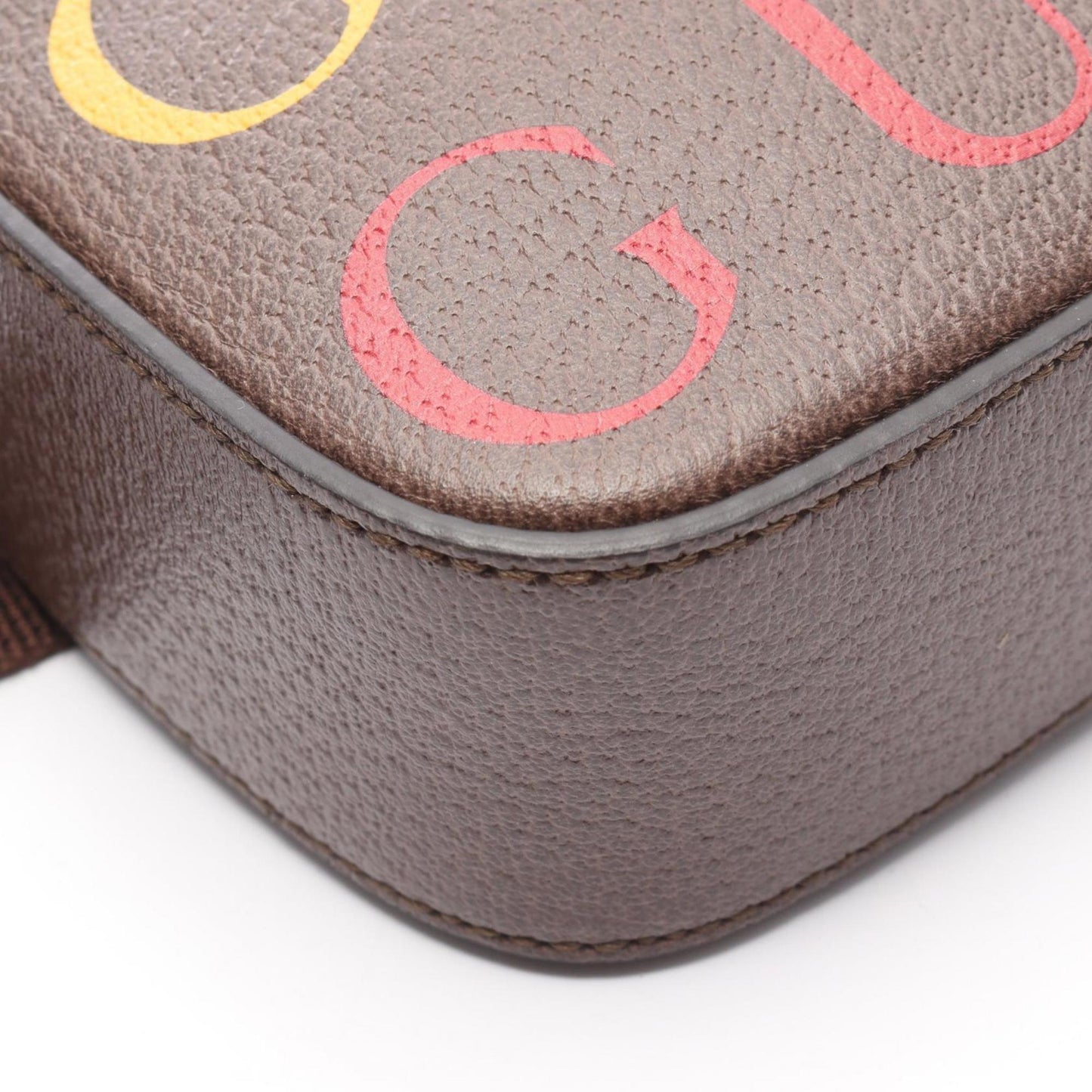 Gucci Brown Multi-Color Leather Fanny Pack