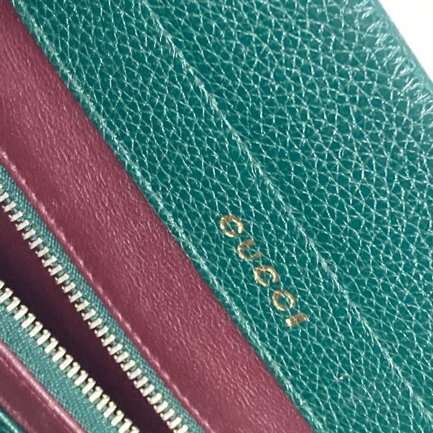 Gucci Green Leather Handbag Shoulder Bag