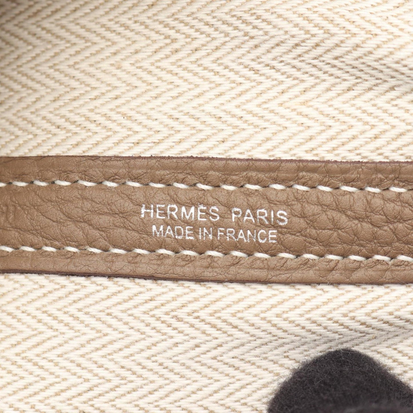 Hermes Negonda Tote Bag Leather Brown