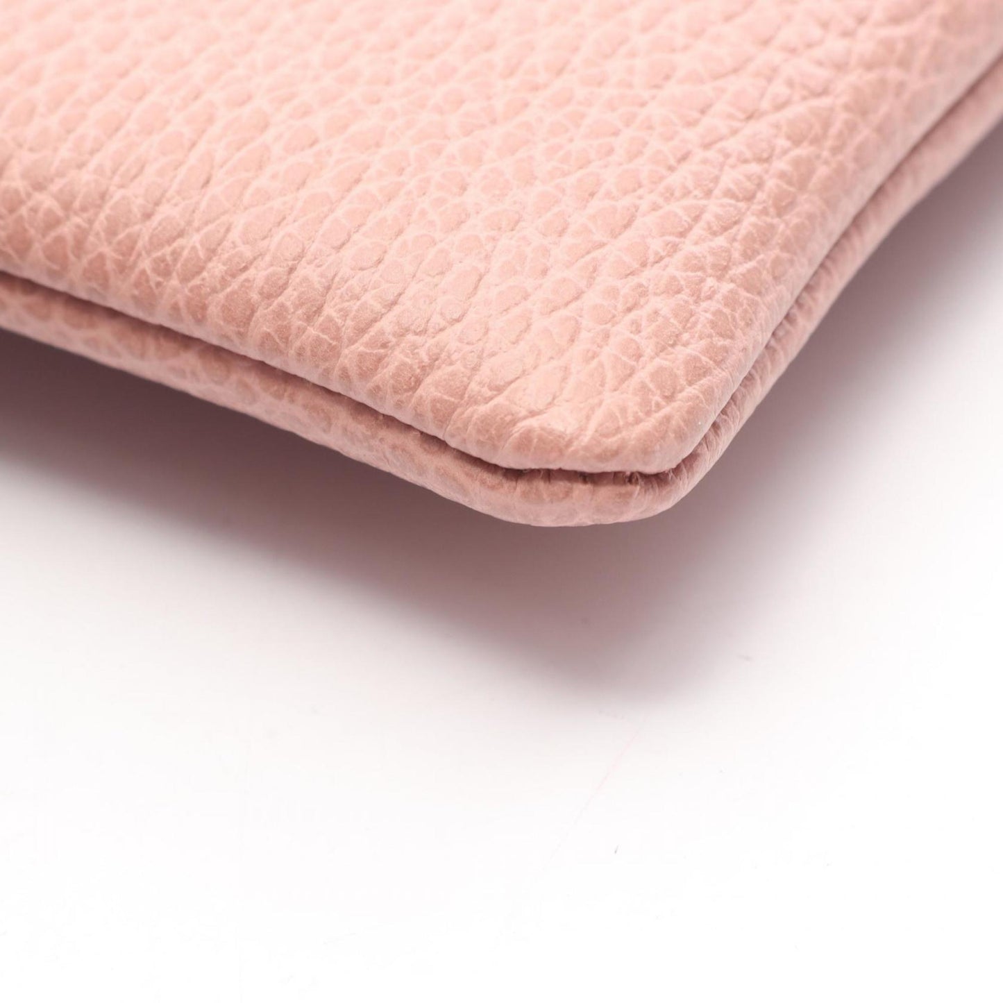 Gucci Pink Leather Clutch Bag