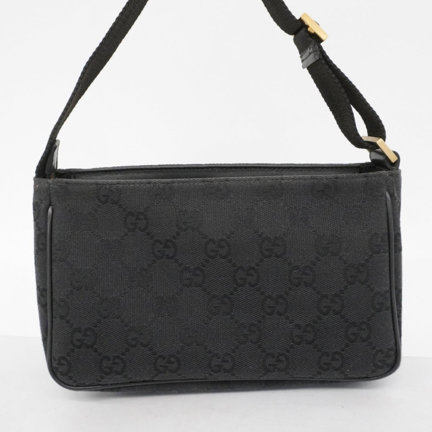 Gucci Black Canvas Pouch