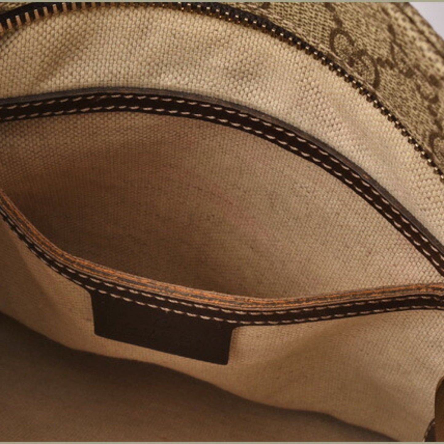 Gucci Beige Brown Gg Supreme Coated Canvas Messenger Bag Shoulder Bag