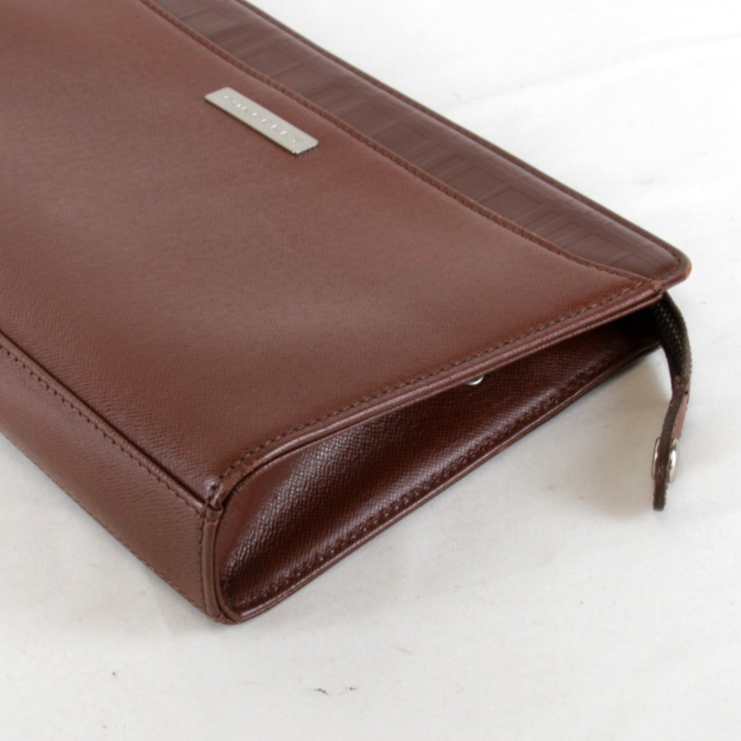Burberry Clutch Bag Leather Brown Clutch Bag 3