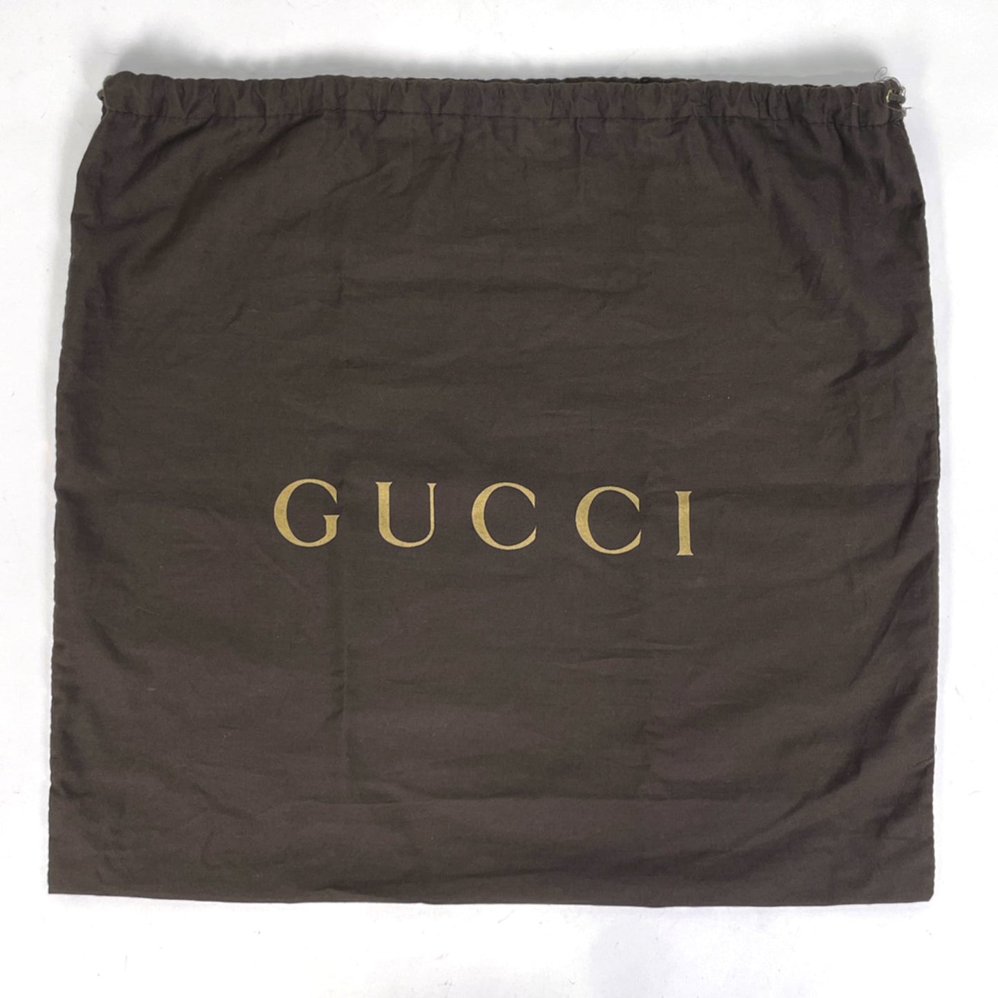 Gucci Beige Brown Gg Canvas Leather Shoulder Bag