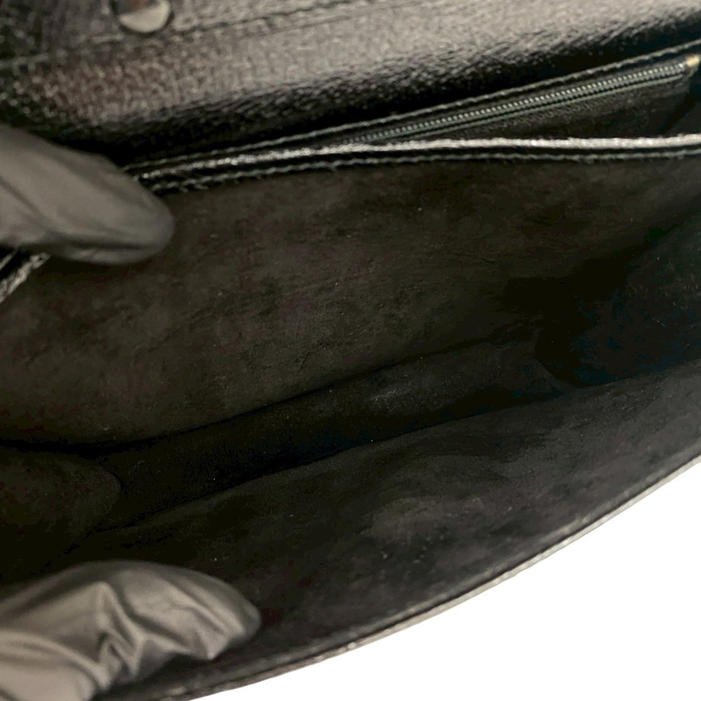 Gucci Black Leather Shoulder Bag