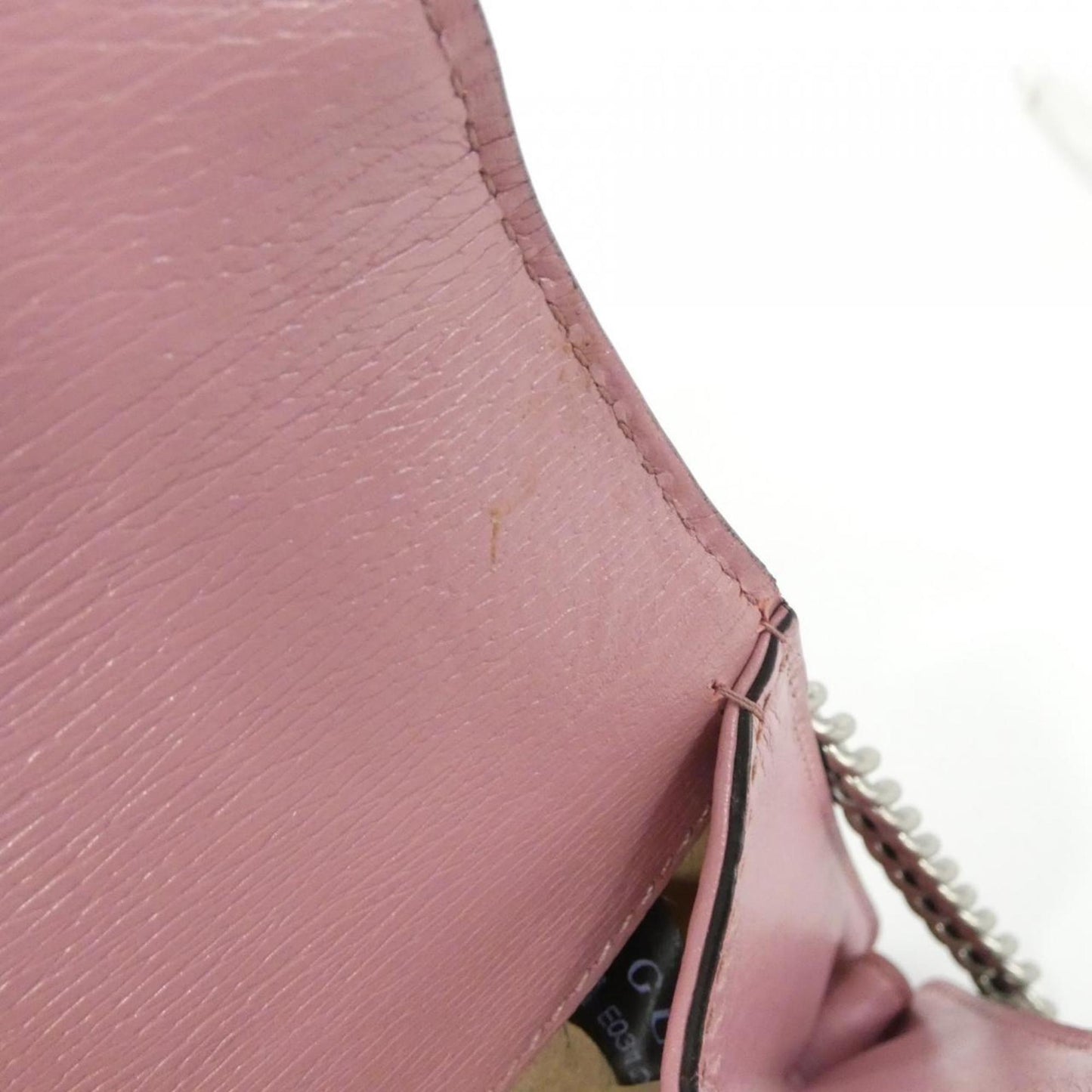 Gucci Pink Leather Shoulder Bag