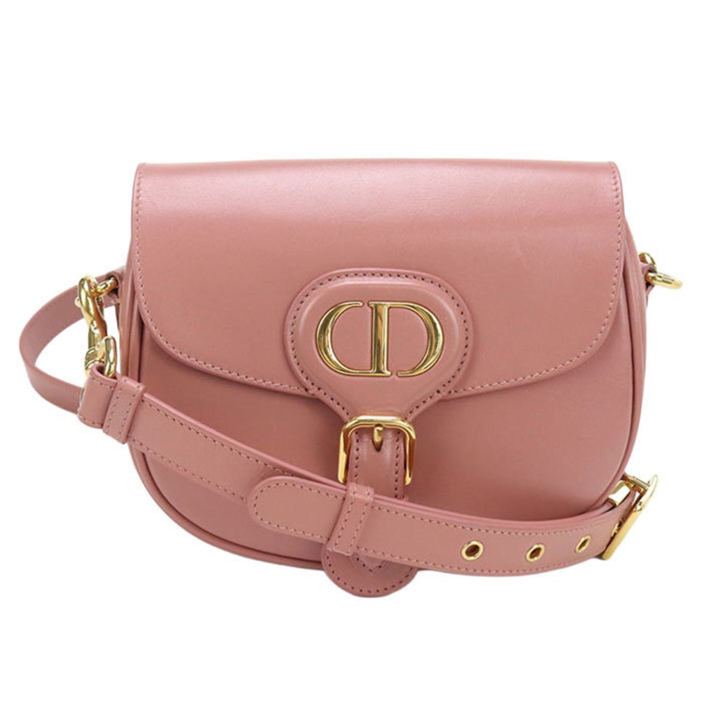 Dior Handbag Christian Shoulder Bag 5 Leather Pink