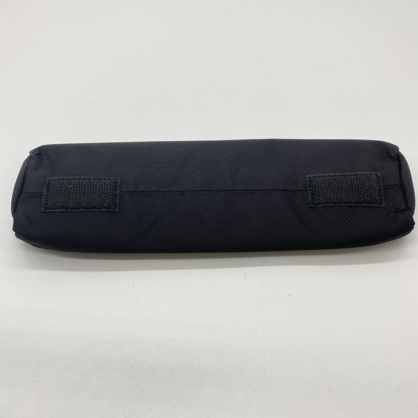 Gucci Black Nylon Leather Clutch Bag