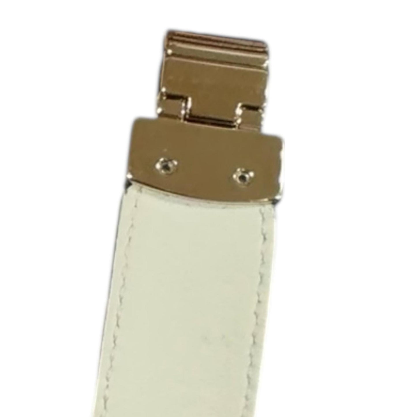 Gucci White Leather Shoulder Bag