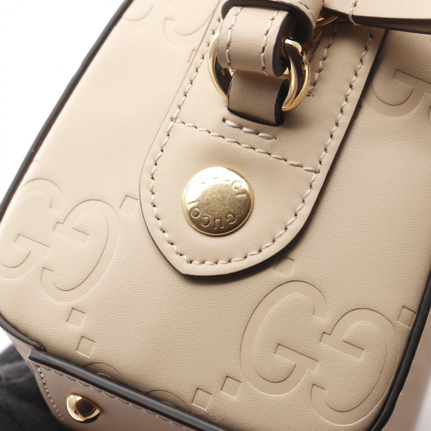 Gucci Beige Leather Handbag