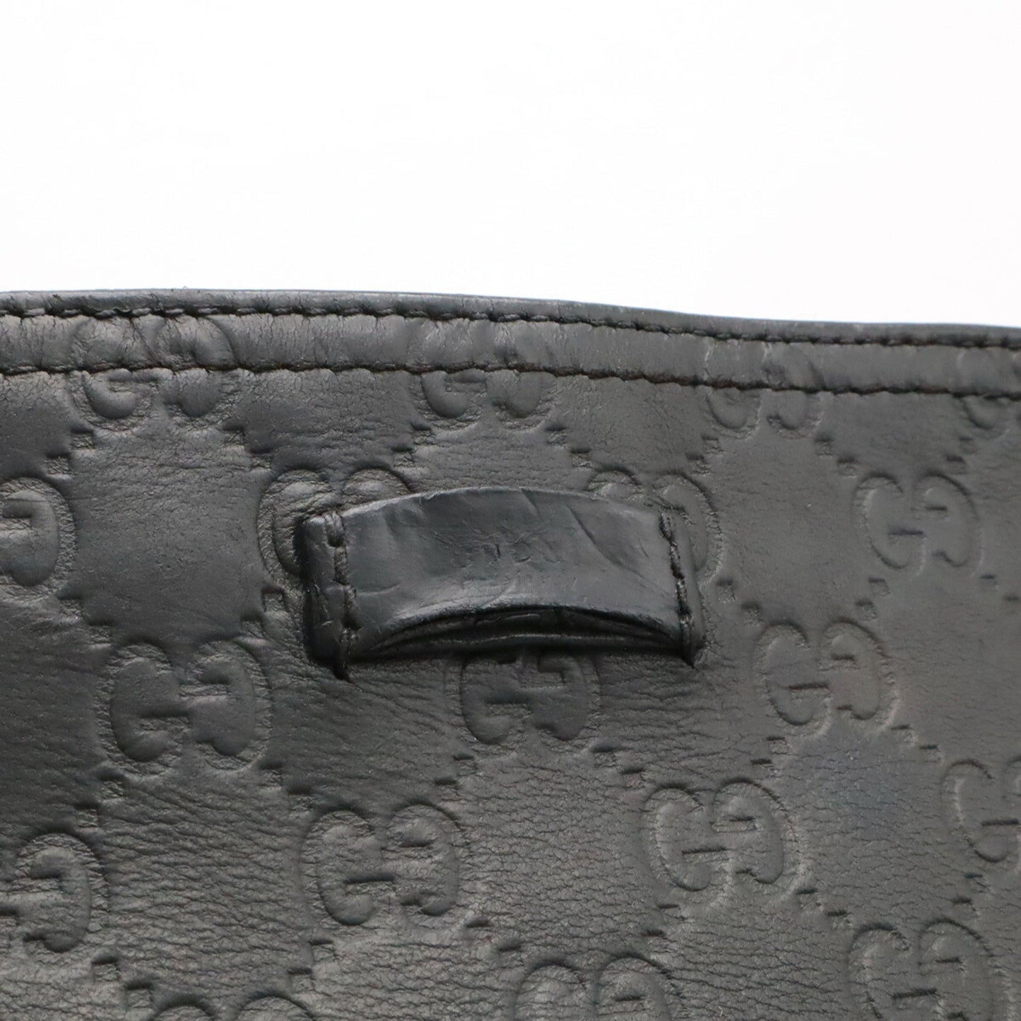 Gucci Black Leather Shoulder Bag