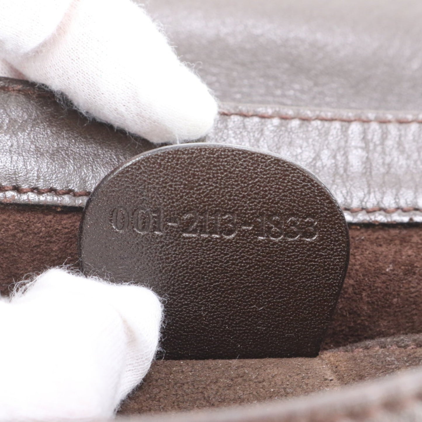 Gucci Brown Leather Shoulder Bag