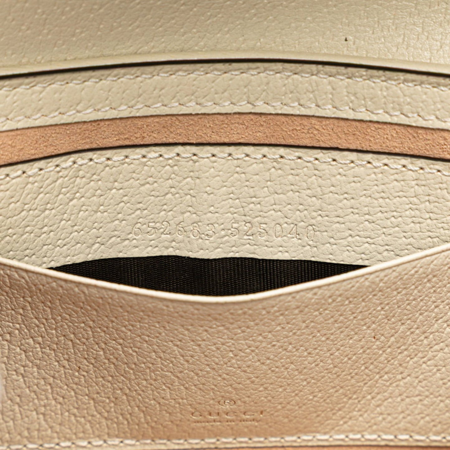Gucci Padlock Beige Pvc Leather Handbag Shoulder Bag