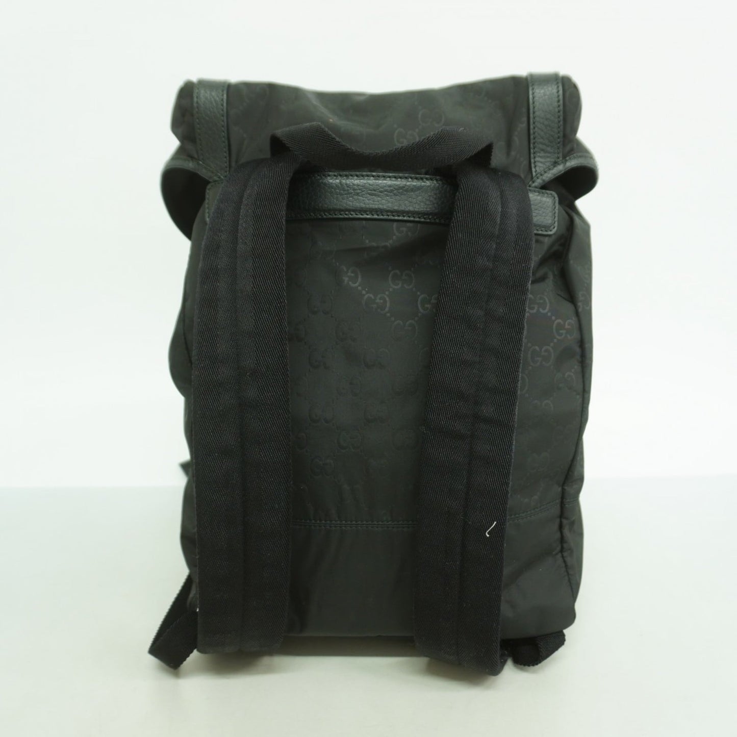 Gucci Black Nylon Backpack
