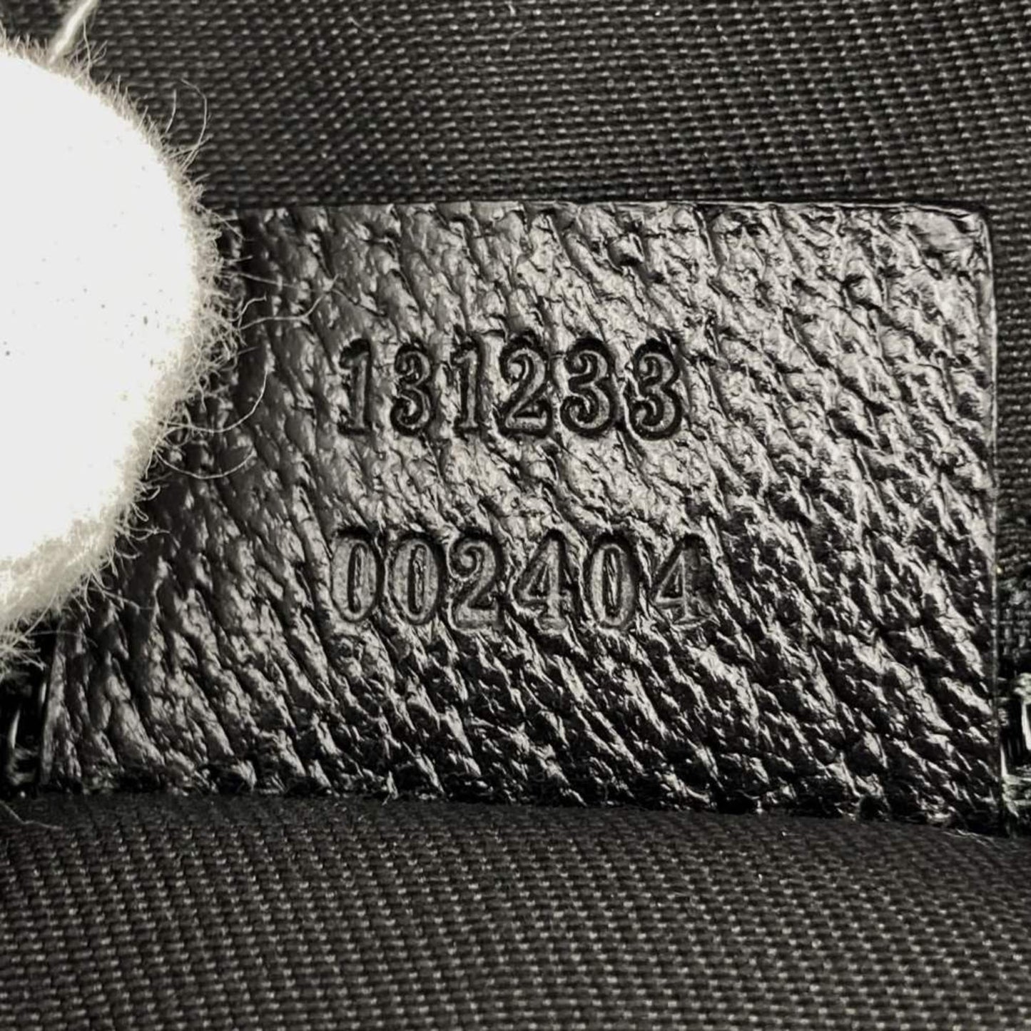 Gucci Sherry Line Black Gg Canvas Handbag