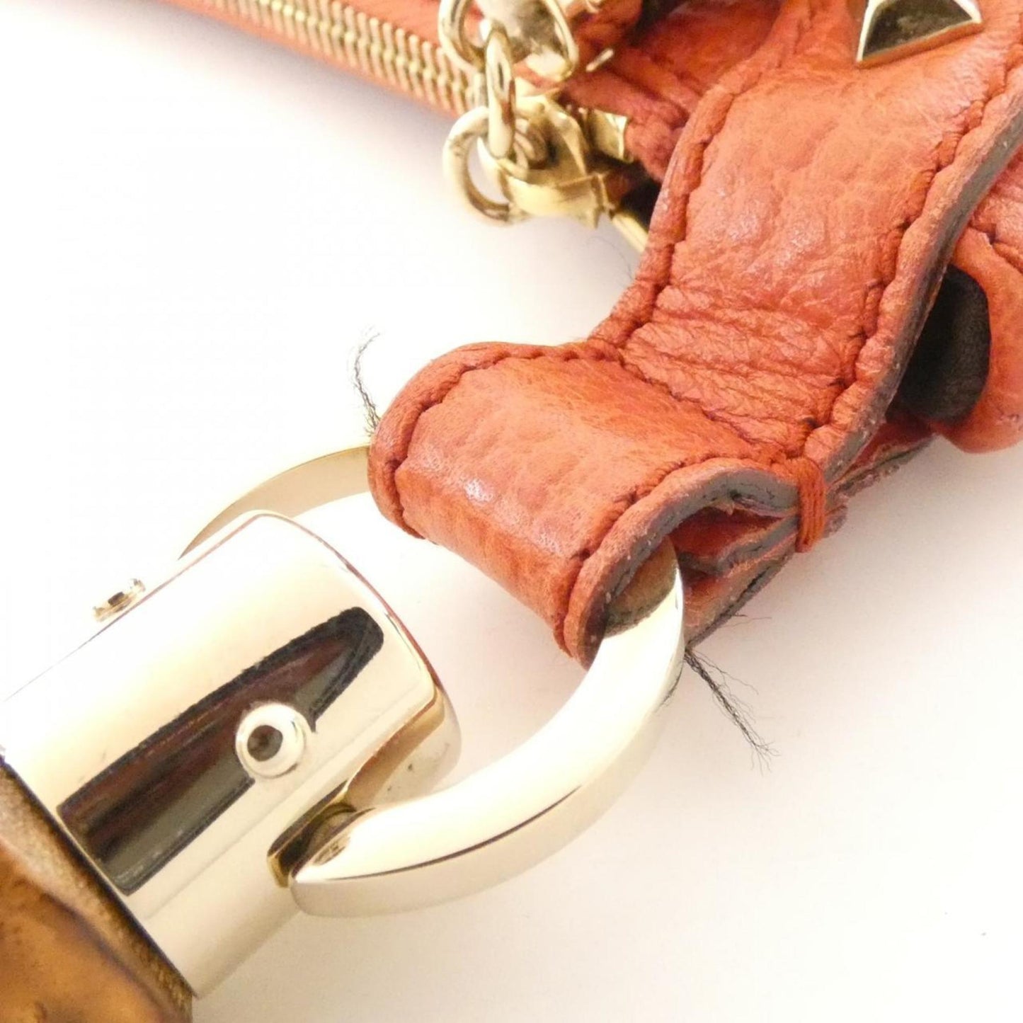 Gucci Red Color Leather Shoulder Bag