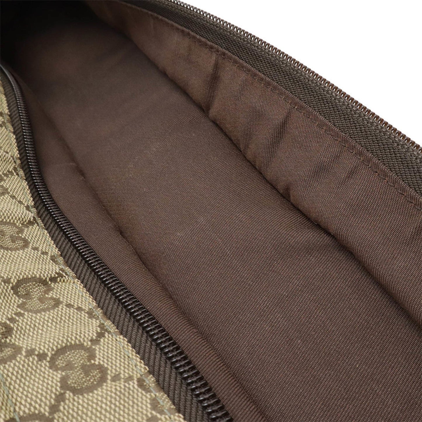 Gucci Gg Canvas Beige Dark Brown Green Khaki Gg Canvas Tote Bag