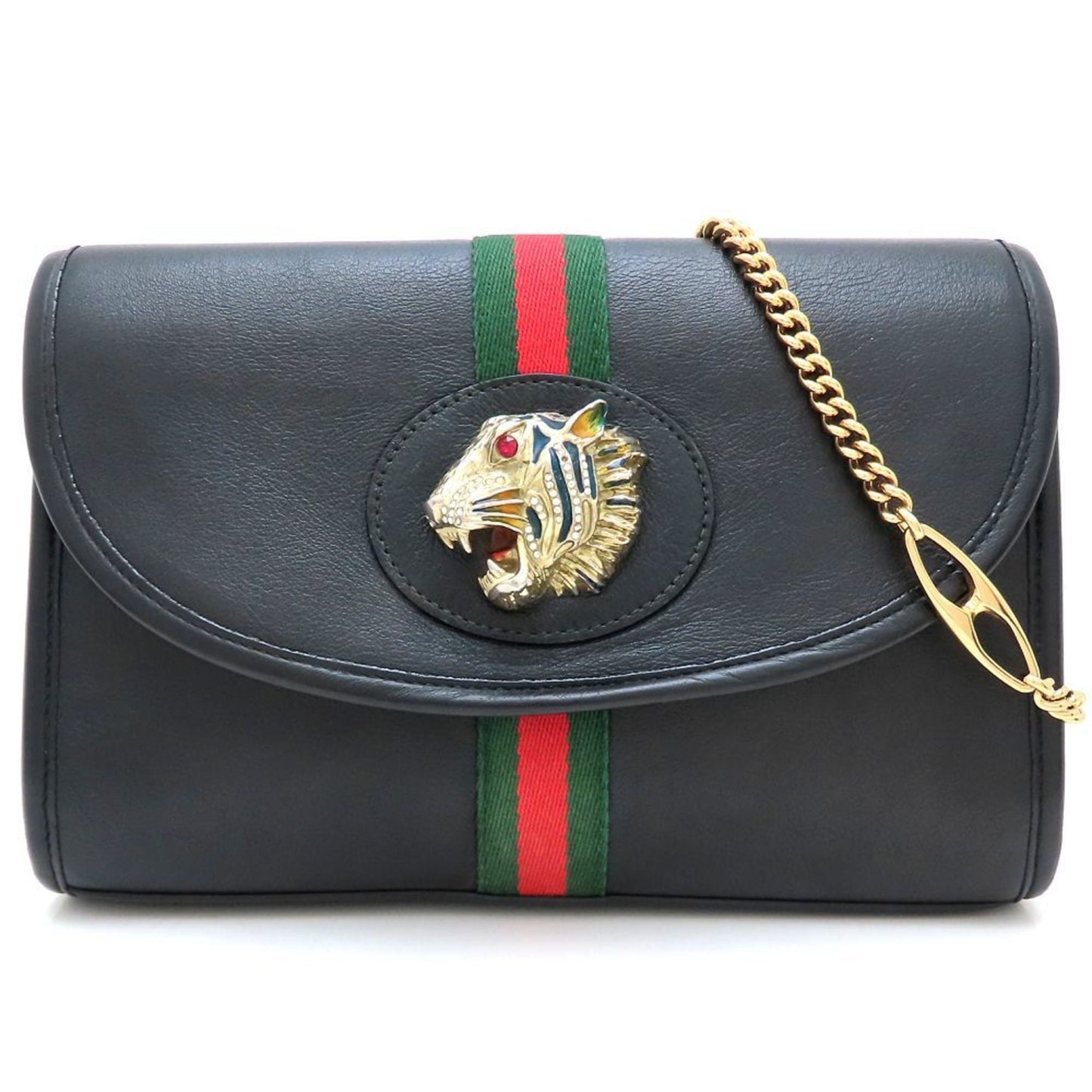 Gucci Black Leather Shoulder Bag