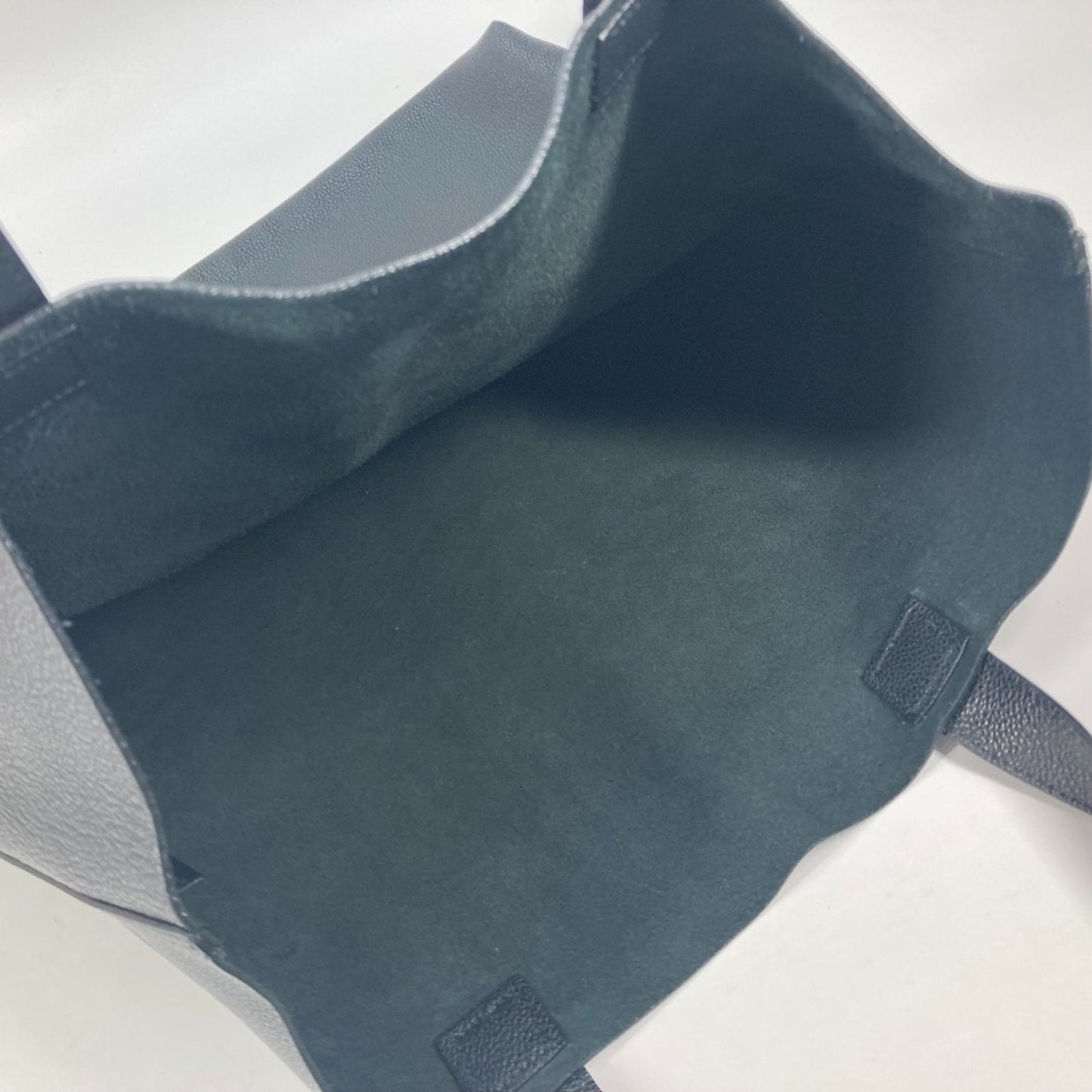 Gucci Black Leather Tote Bag