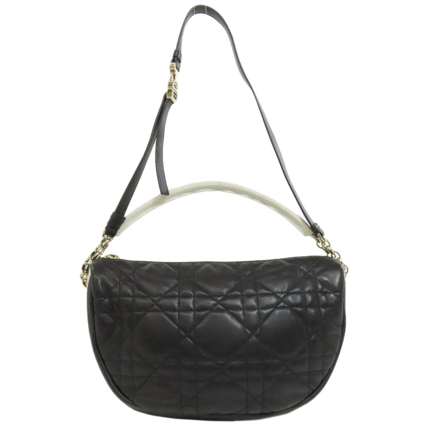 Dior Handbag Christian 8 Leather Black