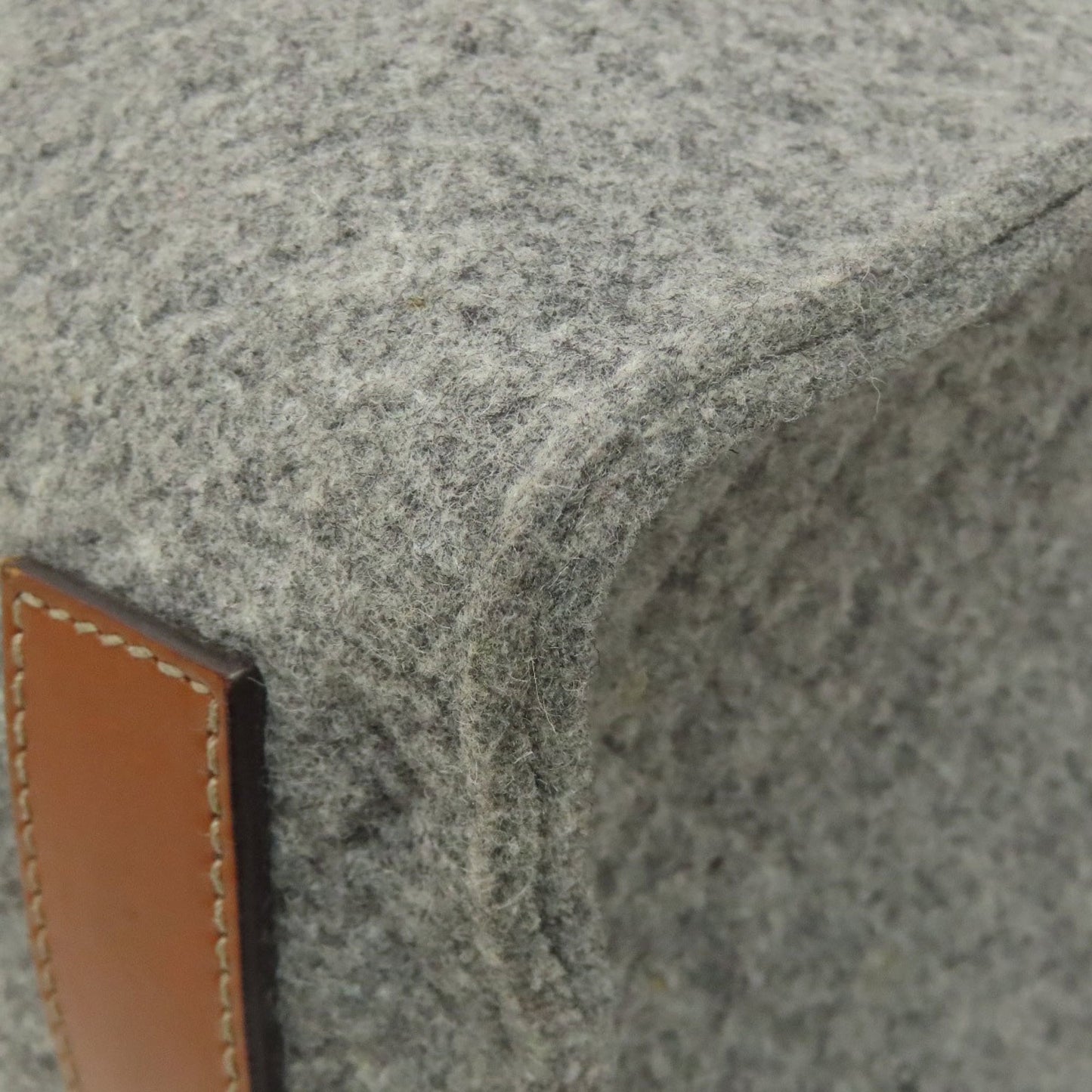 Gucci Gray Felt Tote Bag