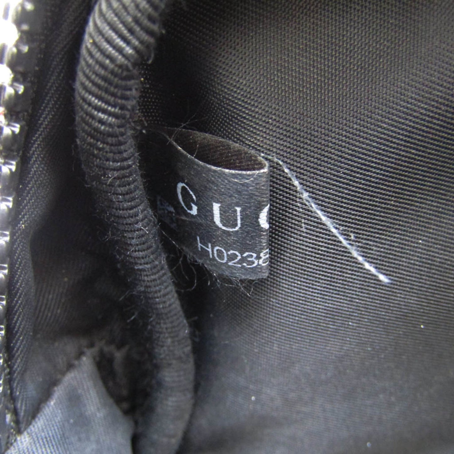Gucci Black Nylon Pouch