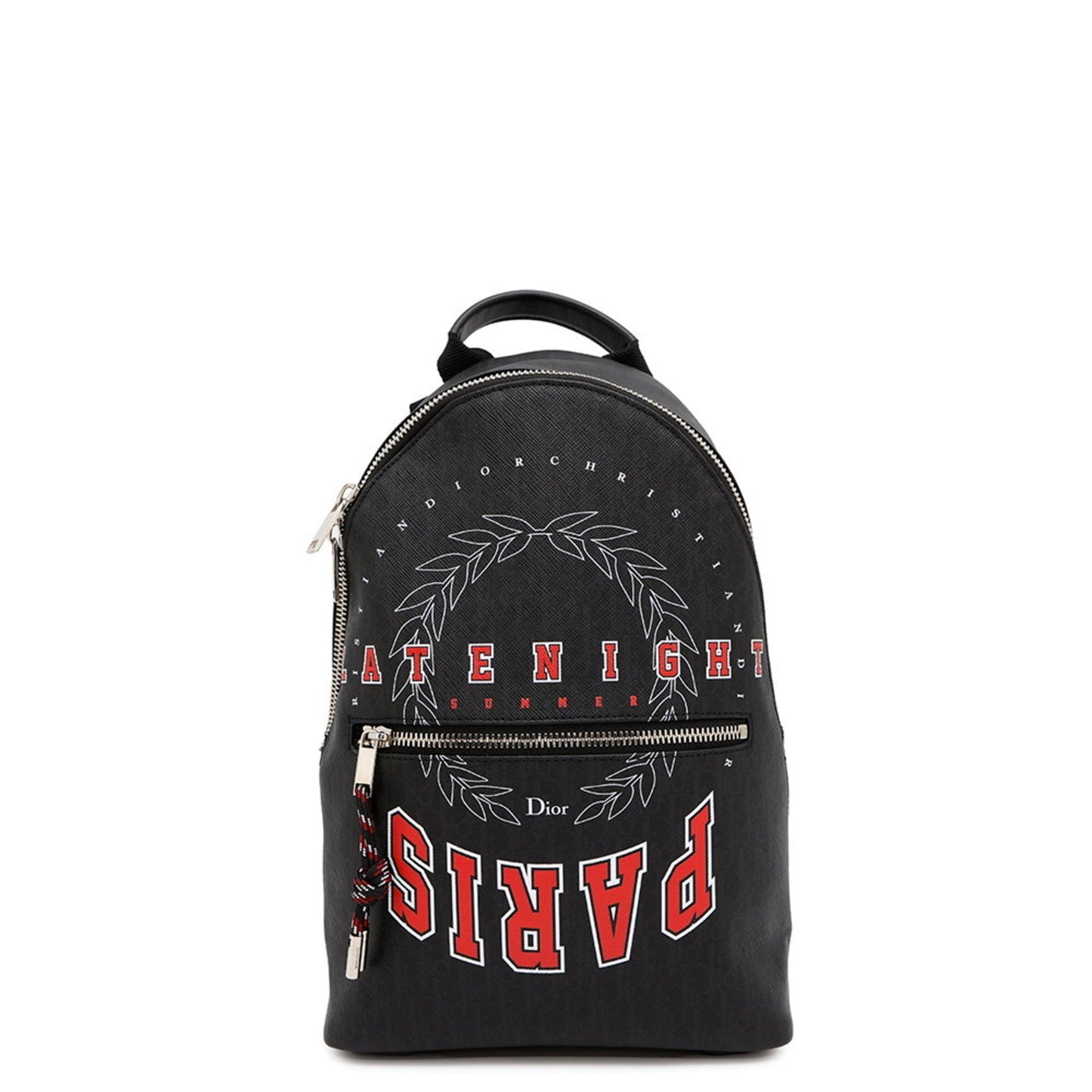 Dior Handbag Christian Backpack 3 Leather Black
