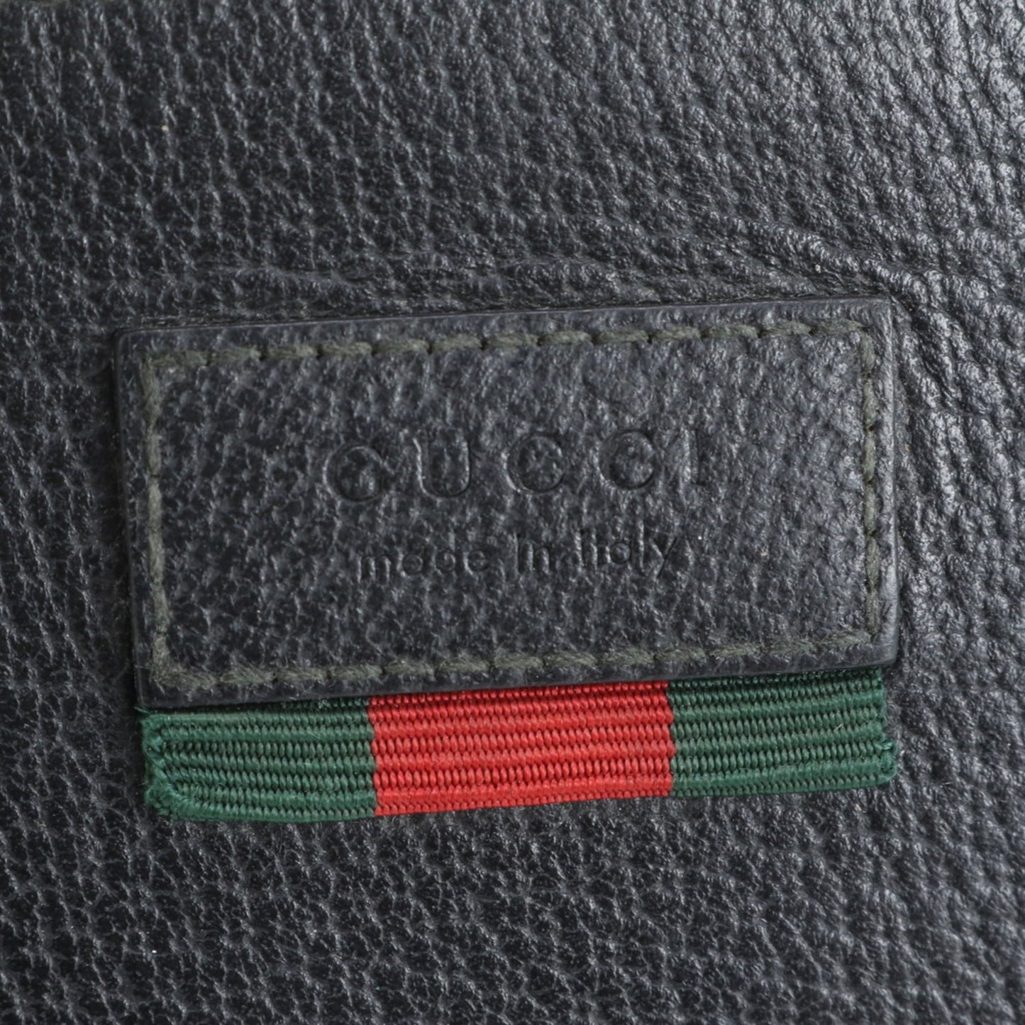 Gucci Black Leather Pouch