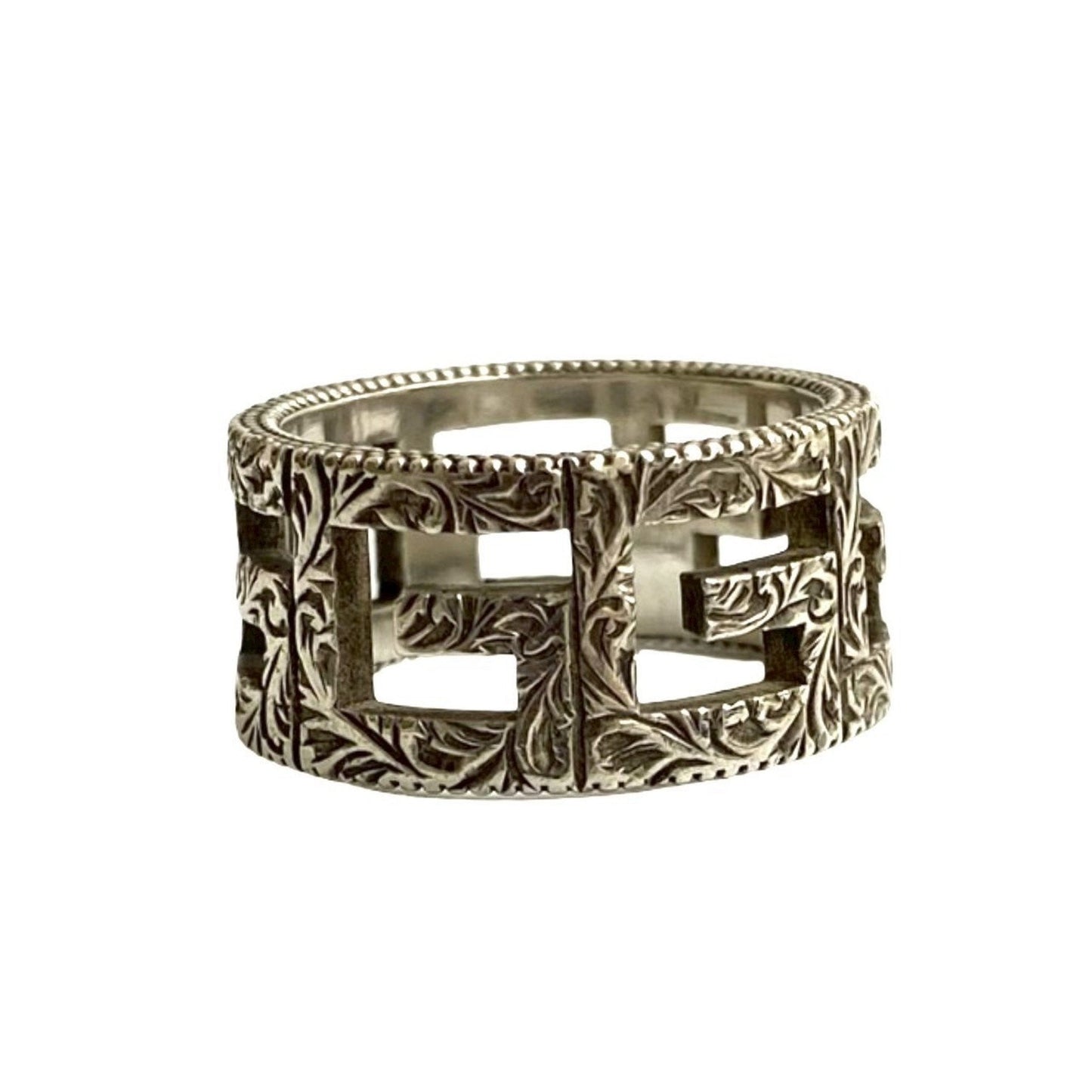 Gucci Silver Silver 925 Band Ring