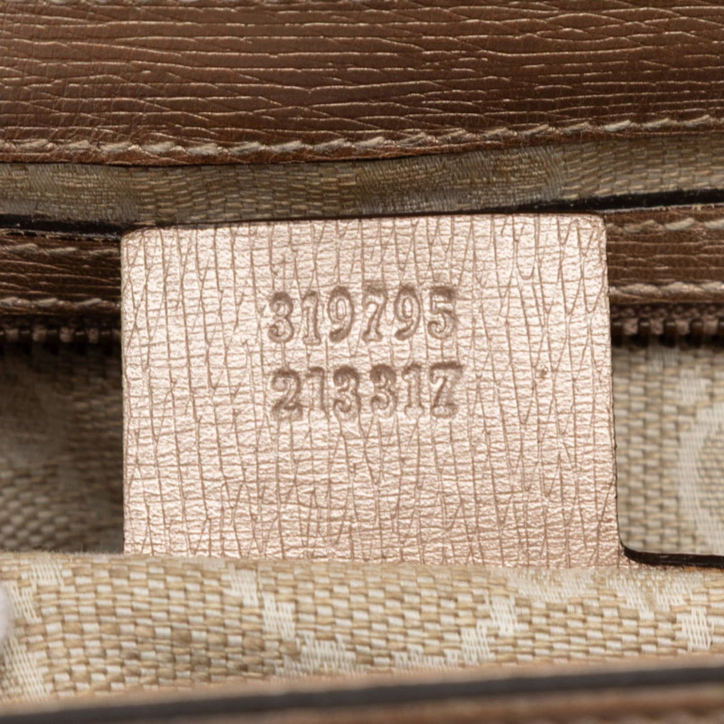 Gucci Pink Pink Beige Leather Shoulder Bag Tote Bag