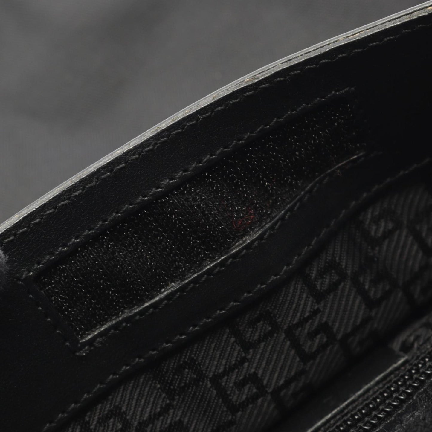 Gucci Black Canvas Leather Shoulder Bag