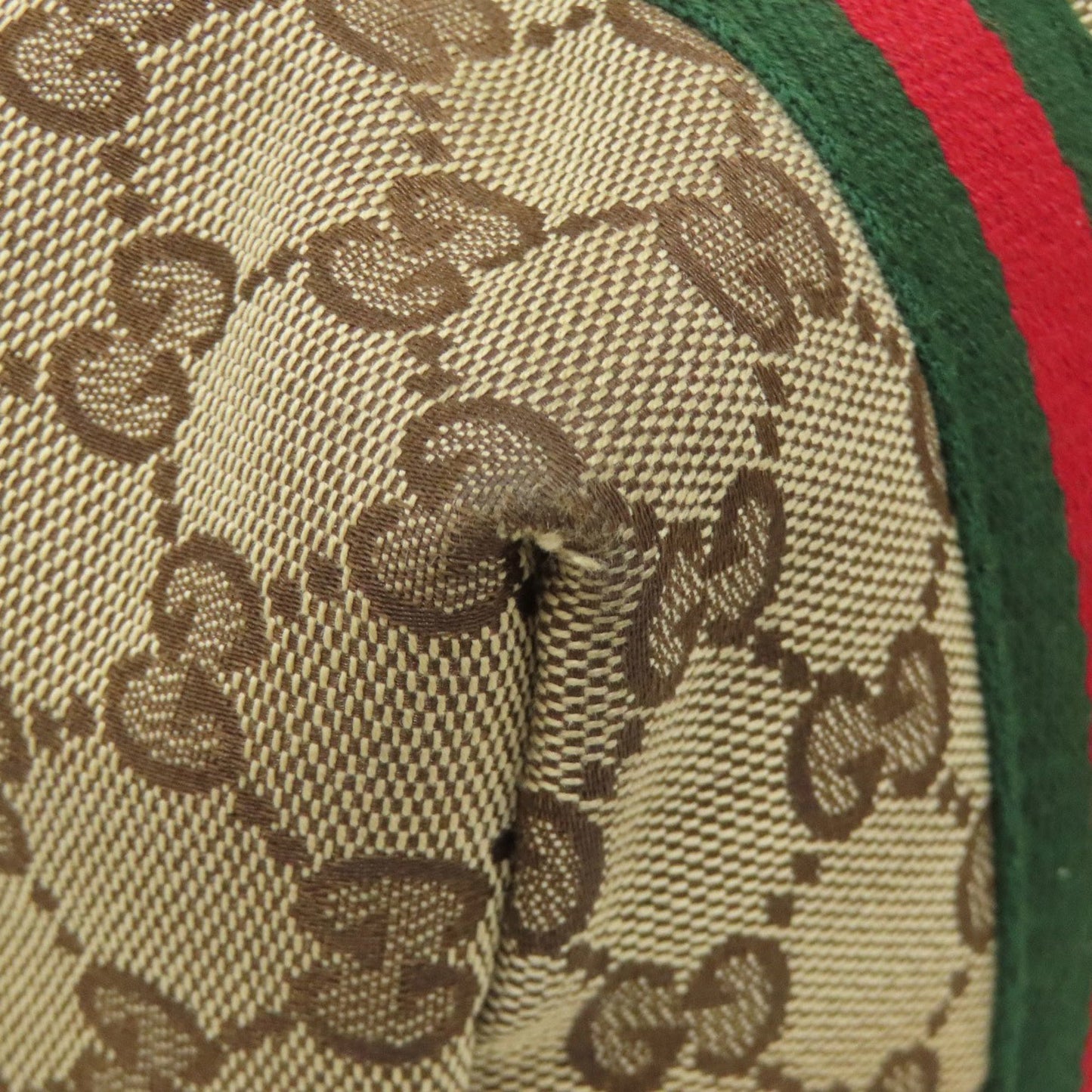 Gucci Brown Canvas Tote Bag