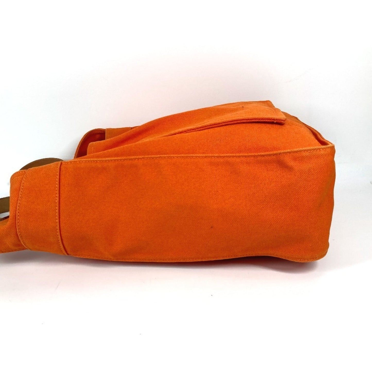 Hermes Marwari Shoulder Bag Canvas Orange